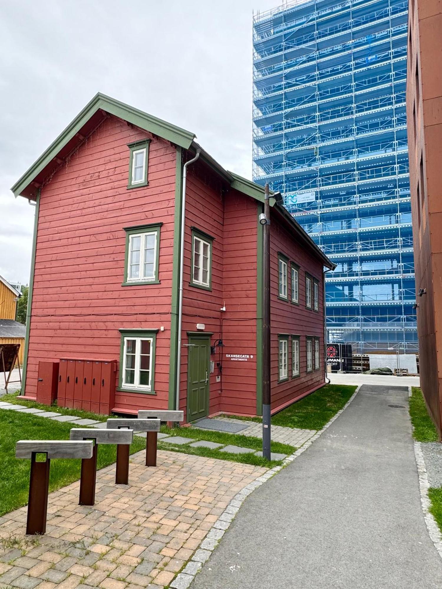 Totalapartments Skansegata Studio Apartments トロムソ エクステリア 写真