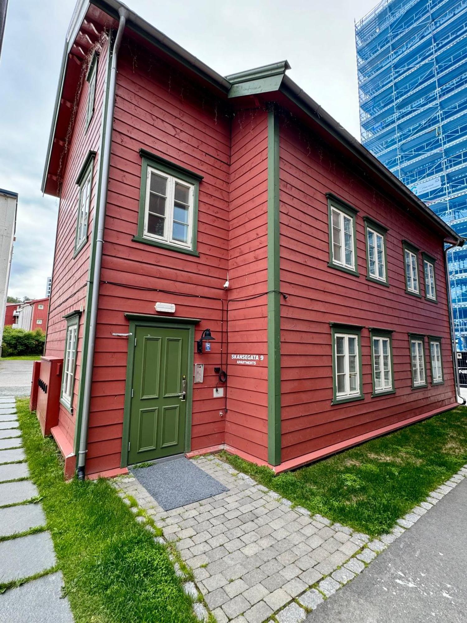 Totalapartments Skansegata Studio Apartments トロムソ エクステリア 写真